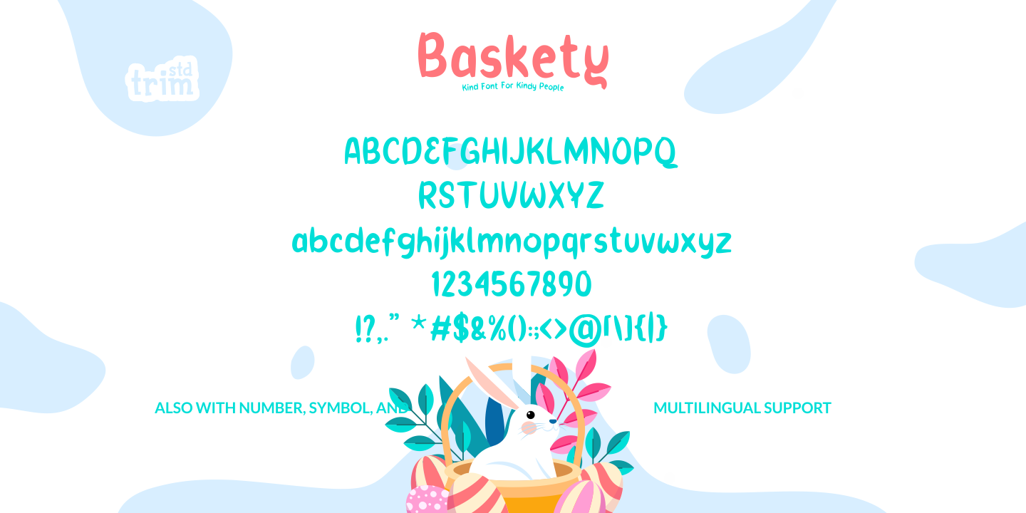 Przykładowa czcionka Baskeyt #2